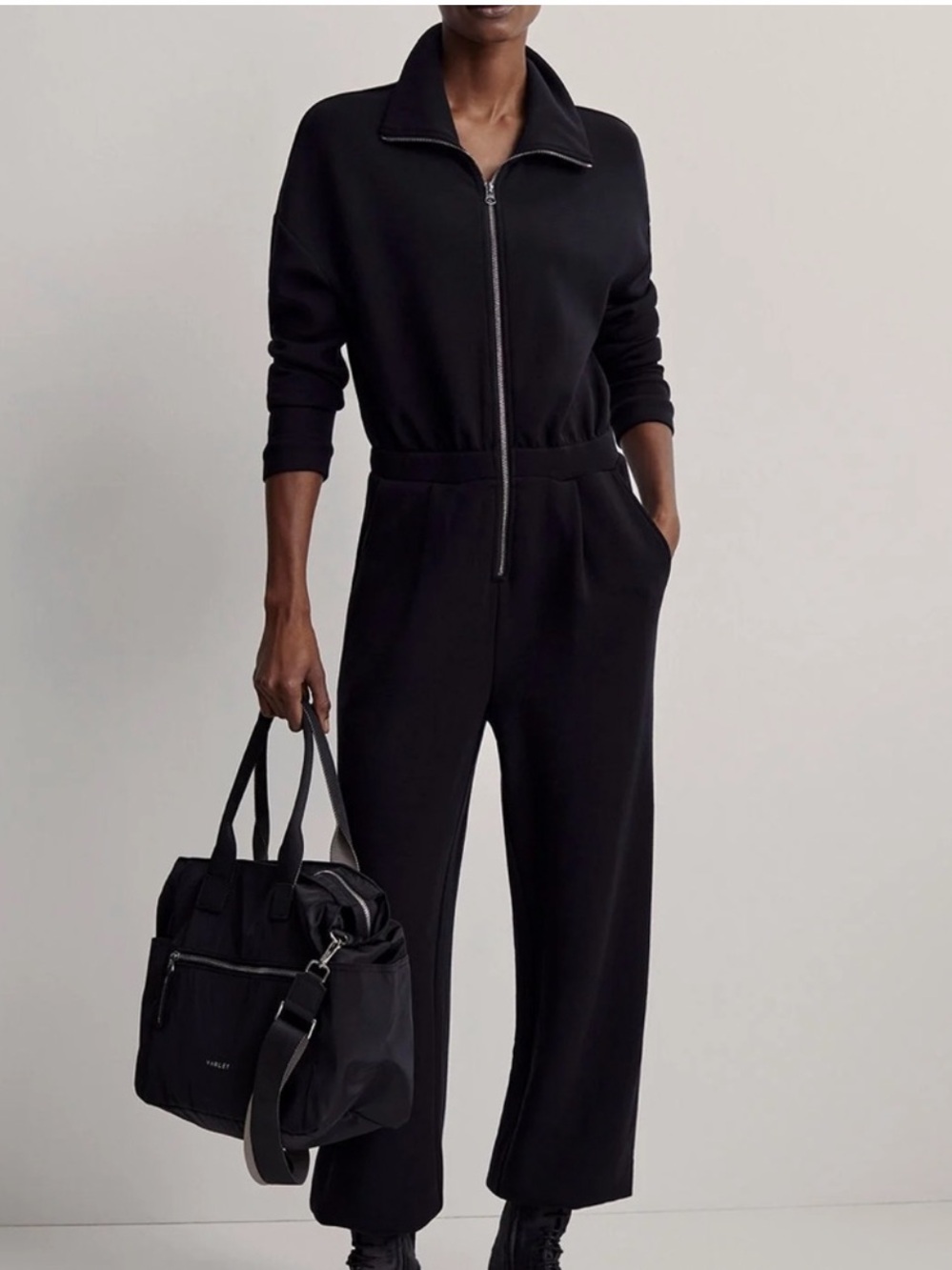 Varley Jessie Jumpsuit Size Medium Black